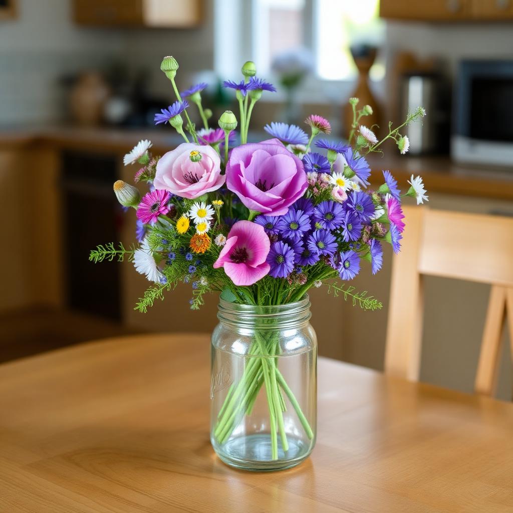 Kitchen jar arrangement